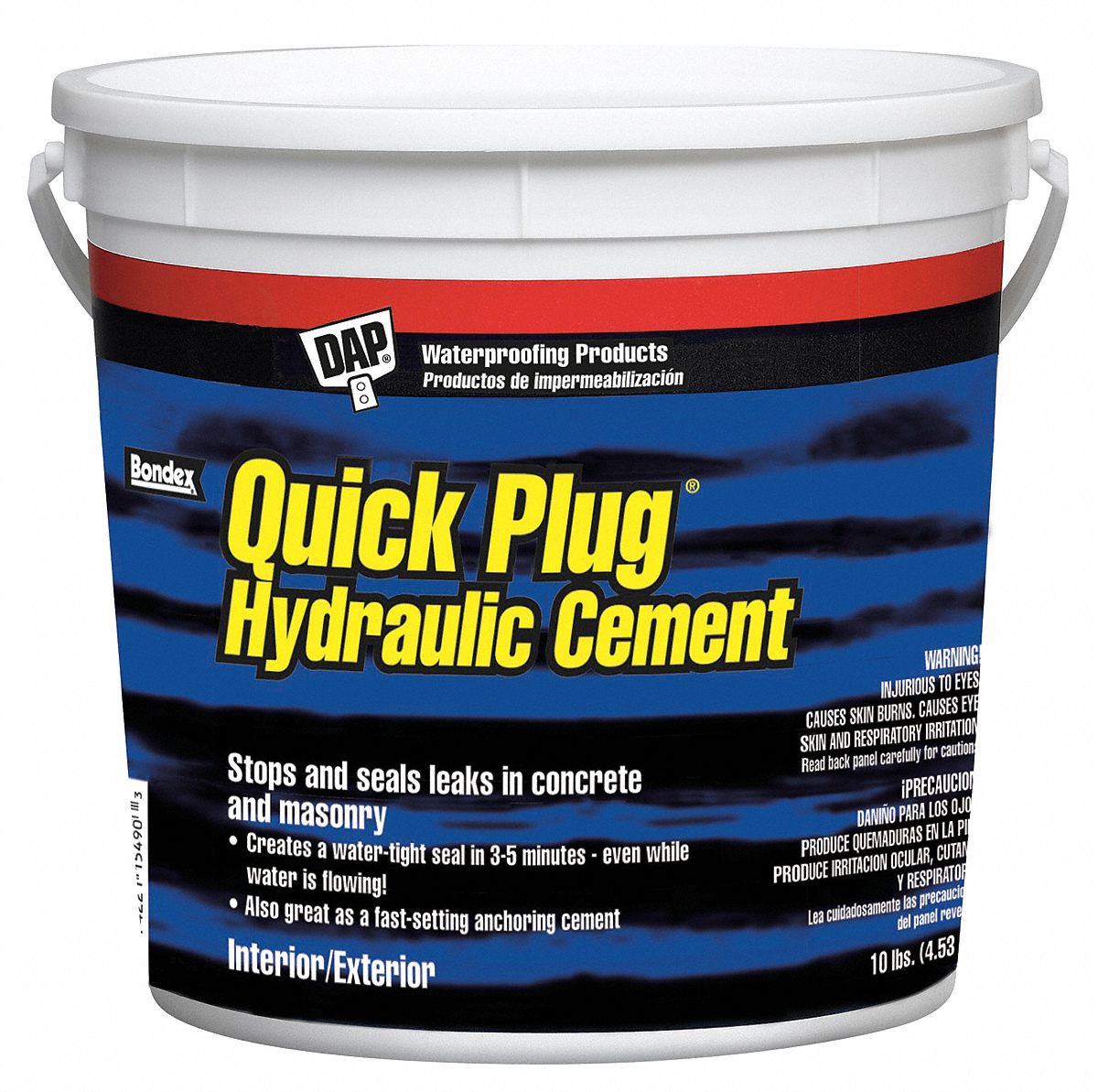 DAP 10 lb. Gray Quick Plug Hydraulic Cement