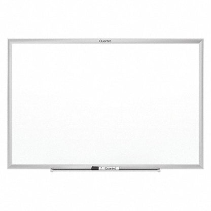 48"x72" Magnetic Steel Whiteboard, Gloss, Depth: 1/2 in