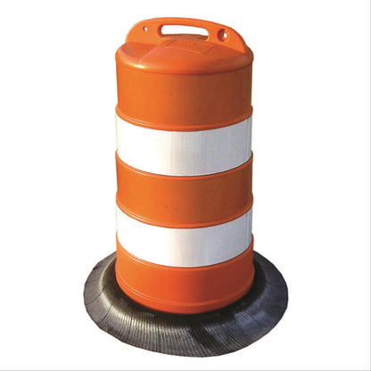 Traffic Barrel, HDPE, 41-1/2 In. H