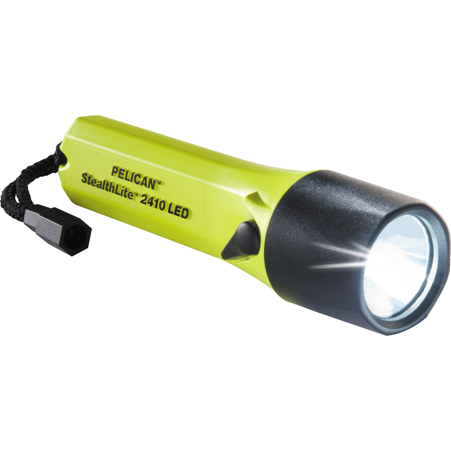 High Visibility Yellow Led Industrial Handheld Flashlight, 183