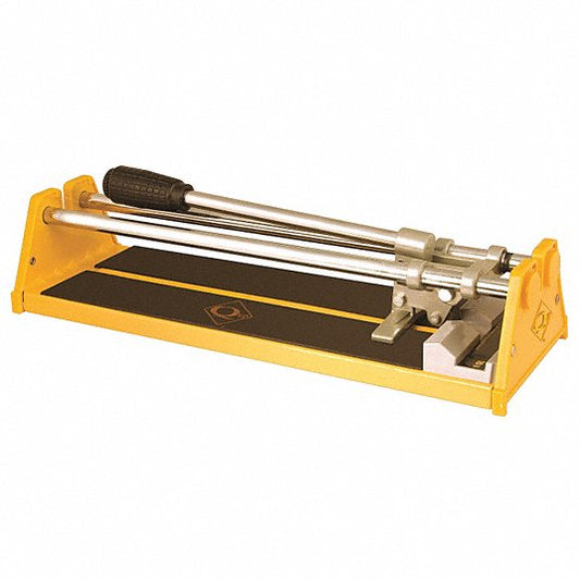 Tile Cutter, 1/2 In Cap, 14 In, Yellow