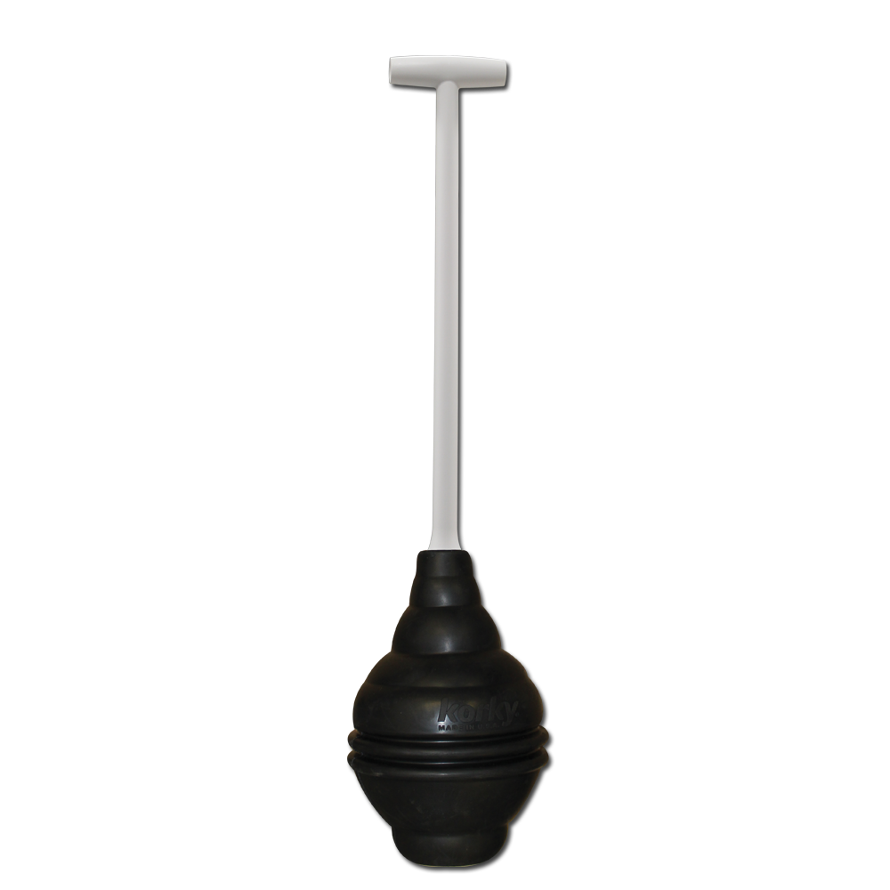 Plunger, 6 In, Rubber