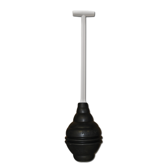 Plunger, 6 In, Rubber