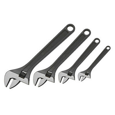 Williams Adjustable Wrench Set, Black, 4 pcs.