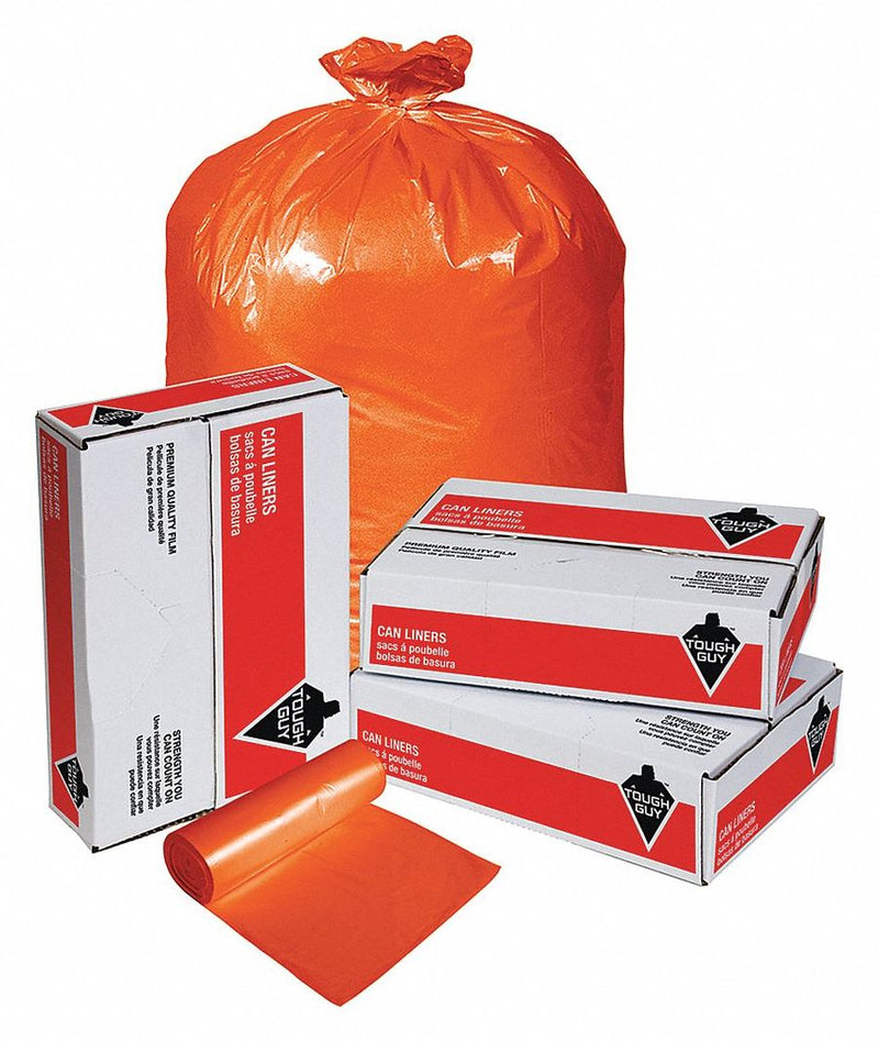 Trash Bags, 40 to 45 gal., 1.50 mil, PK100