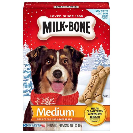 Milk Bone 24 oz. Medium Original Dog, PK12