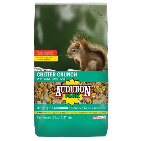 Audubon Park 12234 Critter Crunch Wild Bird and Critter Food, 5-Pounds