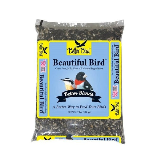 Better Bird Beautiful Bird Sunflower Seeds Wild Bird Food 17 lb