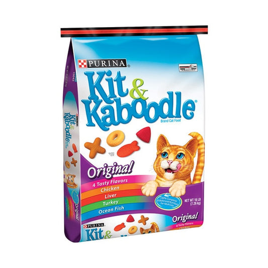 Kit-N-Kaboodle Cat Food 16lbs