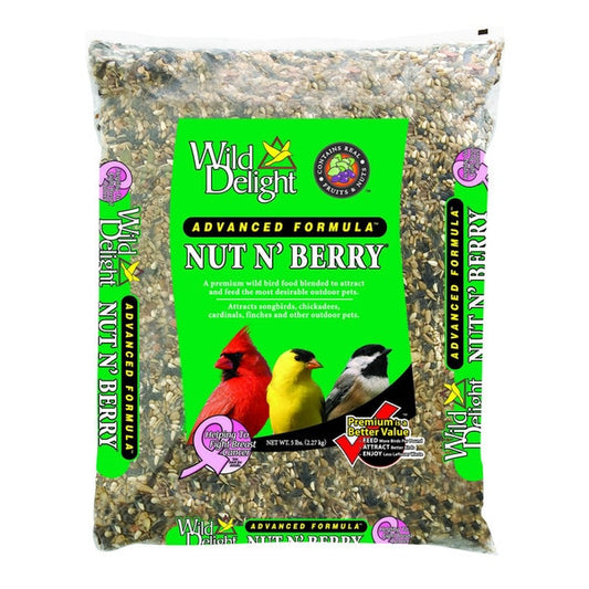 WILD DELIGHT Birdfood Nut N' Berry 5lbs