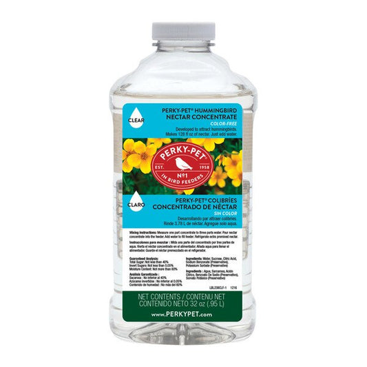 Clear Hummingbird Nectar Concentrate 32Oz