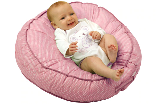 Leachco® Podster® Sling-Style Infant Lounger in Pink Pin Dot