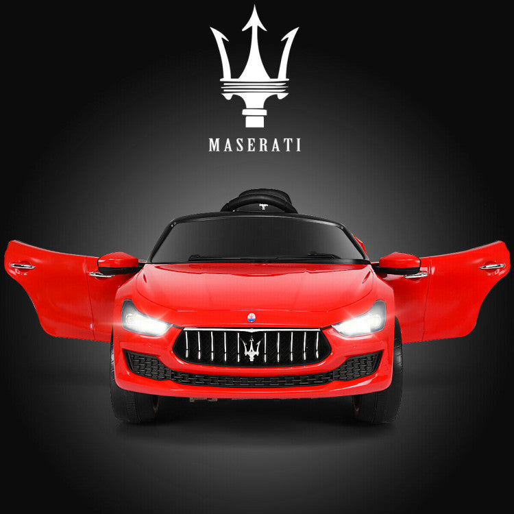 Costway 12 V Remote Control Maserati Licensed Kids Ride on Car