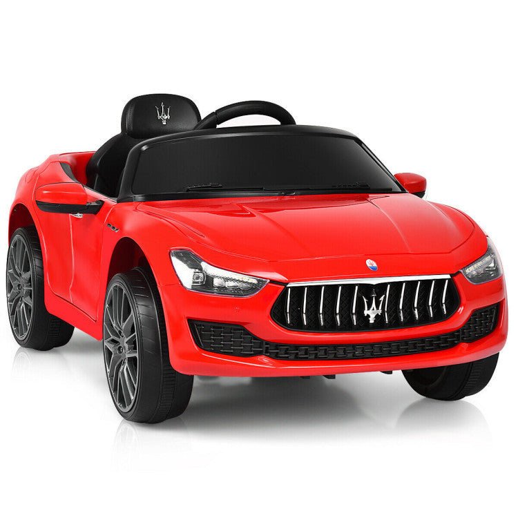 Costway 12 V Remote Control Maserati Licensed Kids Ride on Car