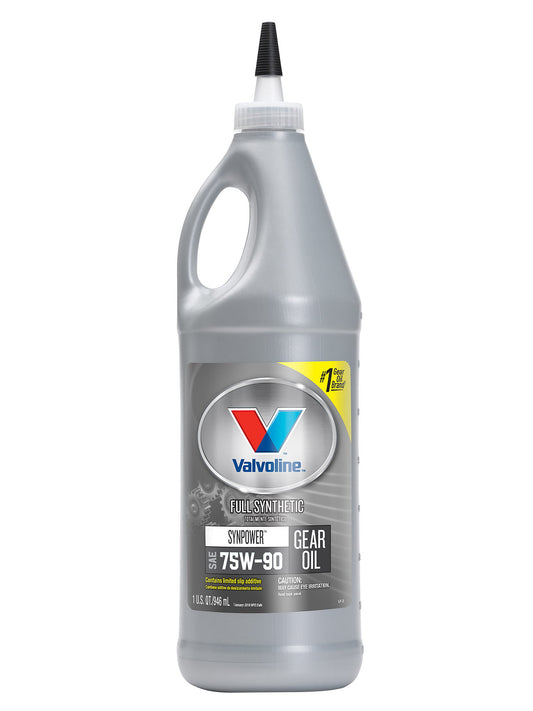 🔥 Valvoline SynPower 75W-90 Full Synthetic Gear Oil 1 QT