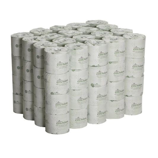 🔥 Georgia Pacific Professional 19880/01 Septic Safe 2-Ply Bathroom Tissue - White (80 Rolls/Carton, 550 Sheets/Roll)