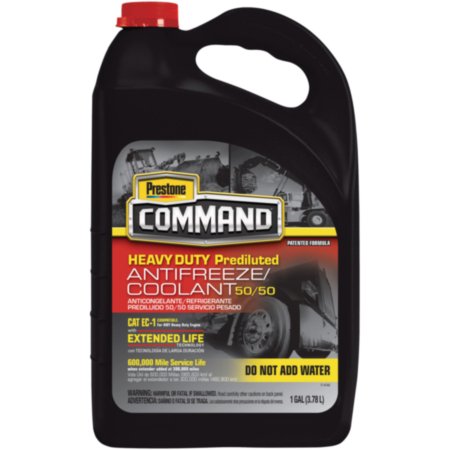 🔥 Prestone Command Heavy Duty Extended Life 50/50 Antifreeze / Coolant - Gallon