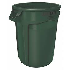 Rubbermaid Commercial Products BRUTE Heavy-Duty Round Trash/Garbage Can