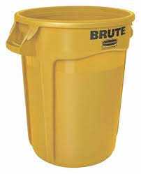 Rubbermaid Commercial Products BRUTE Heavy-Duty Round Trash/Garbage Can