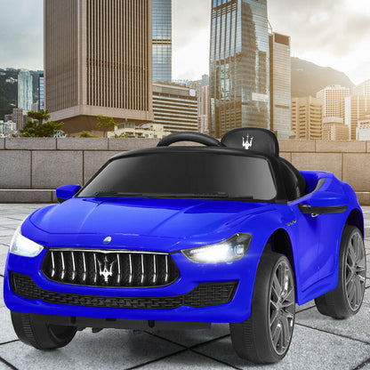 Costway 12 V Remote Control Maserati Licensed Kids Ride on Car