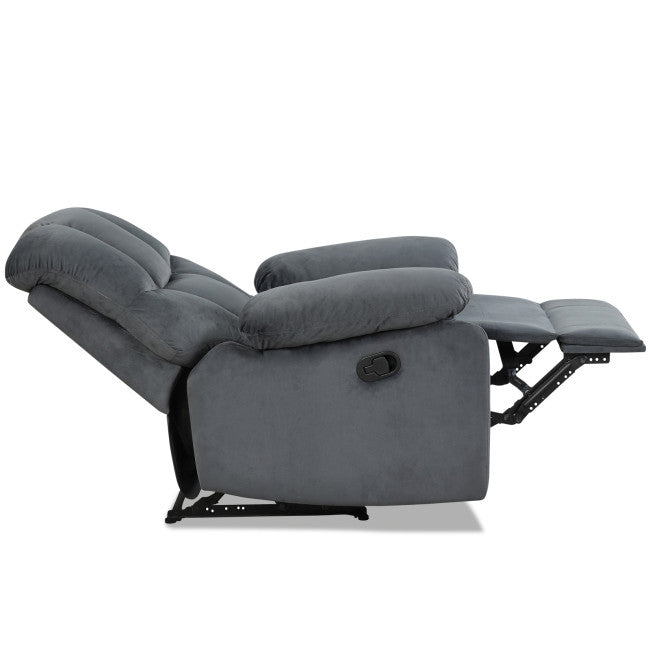 Recliner Chair Single Sofa Lounger Home Theater Seating with Footrest