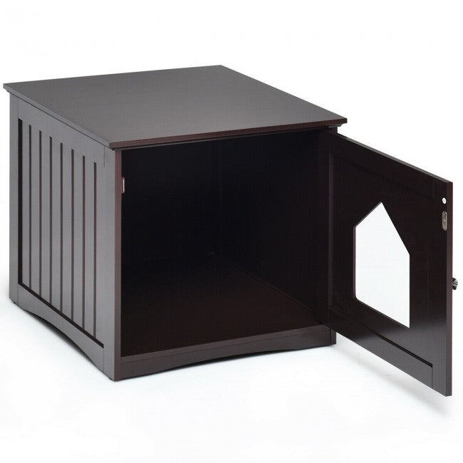 Sidetable Nightstand Weatherproof Multi-function Cat House