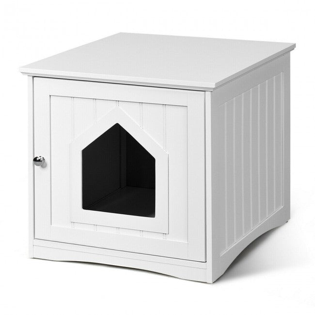 Sidetable Nightstand Weatherproof Multi-function Cat House