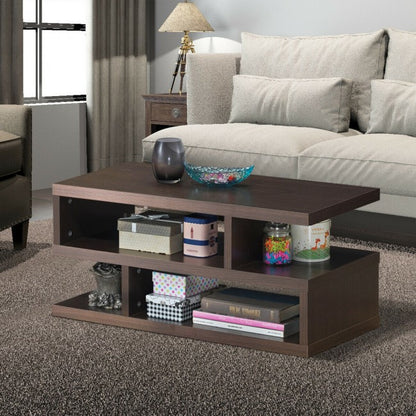 3-tier Rectangular Modern Console Table Coffee Table