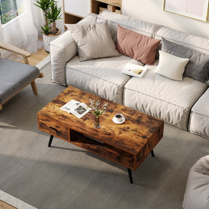 Mid Century Modern Living Room Retro Coffee Table