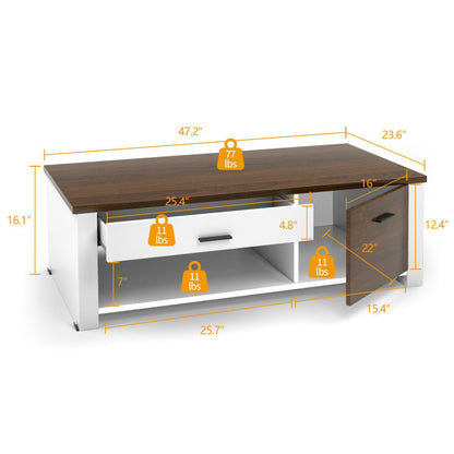 Modern Coffee Table with Storage