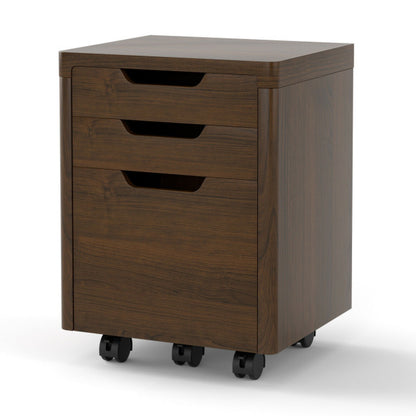 Mobile Storage Cabinet with 3 Drawers