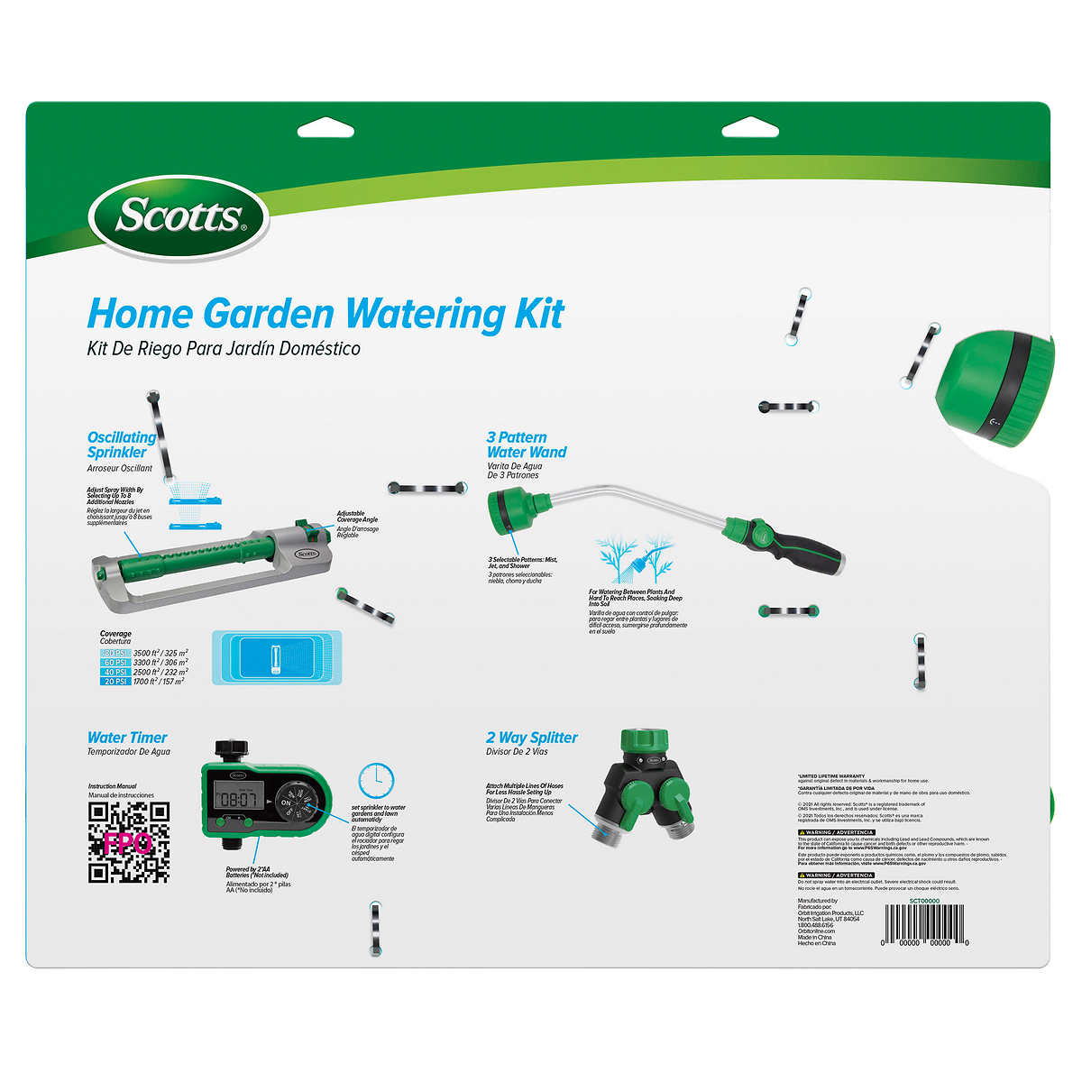 Scotts 4pc Watering Accessory Kit