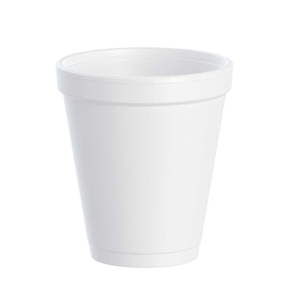 Dart 8 oz White Foam Cups, 1000-count