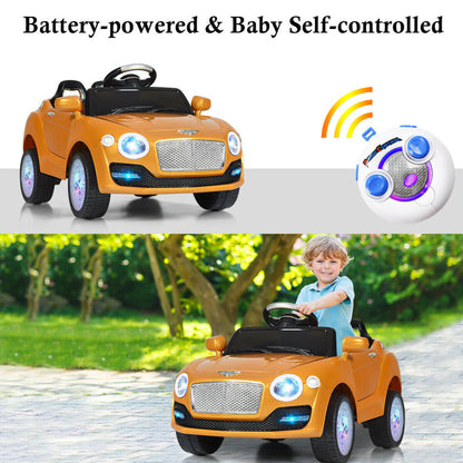 Costway 6V Kids RC SUV Ride-on Car with Remote Control and MP3