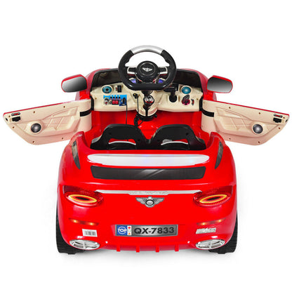 Costway 6V Kids RC SUV Ride-on Car with Remote Control and MP3