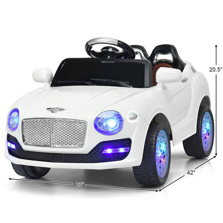 Costway 6V Kids RC SUV Ride-on Car with Remote Control and MP3