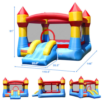 Costway Inflatable Bounce House Castle Jumper Without Blower