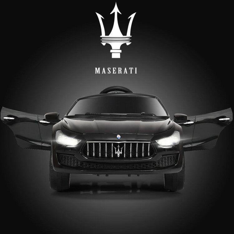 Costway 12 V Remote Control Maserati Licensed Kids Ride on Car