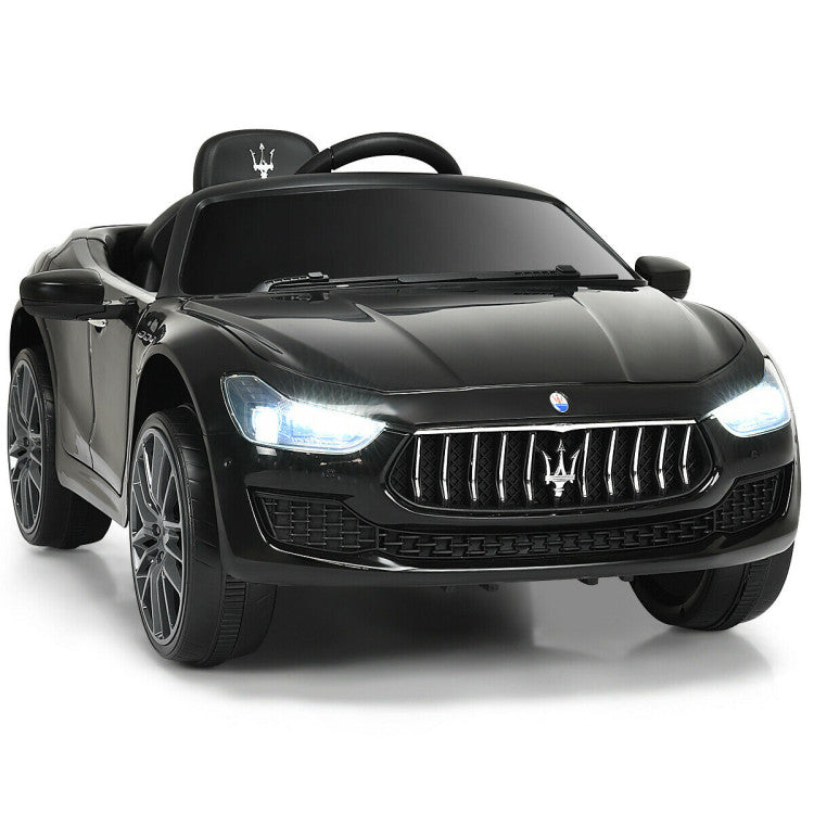 Costway 12 V Remote Control Maserati Licensed Kids Ride on Car