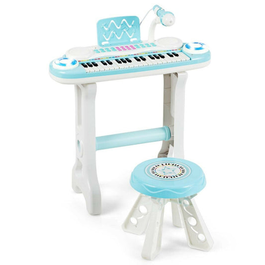 Costway 37-key Kids Electronic Piano Keyboard Playset