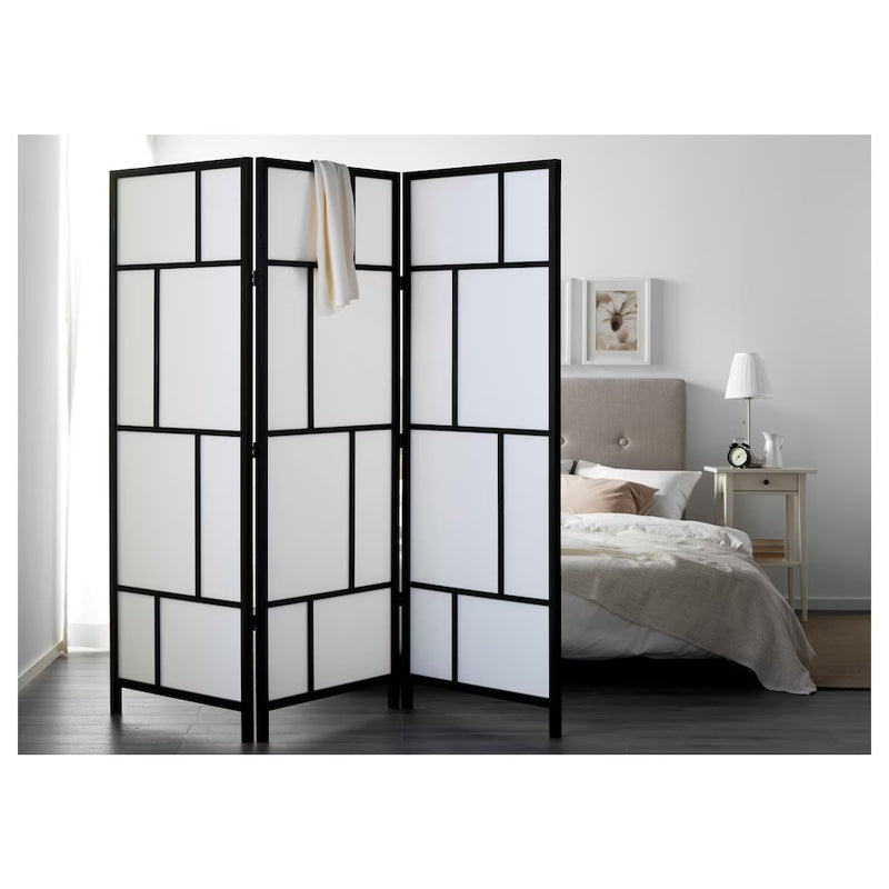 RISÖR Room Divider Black/White