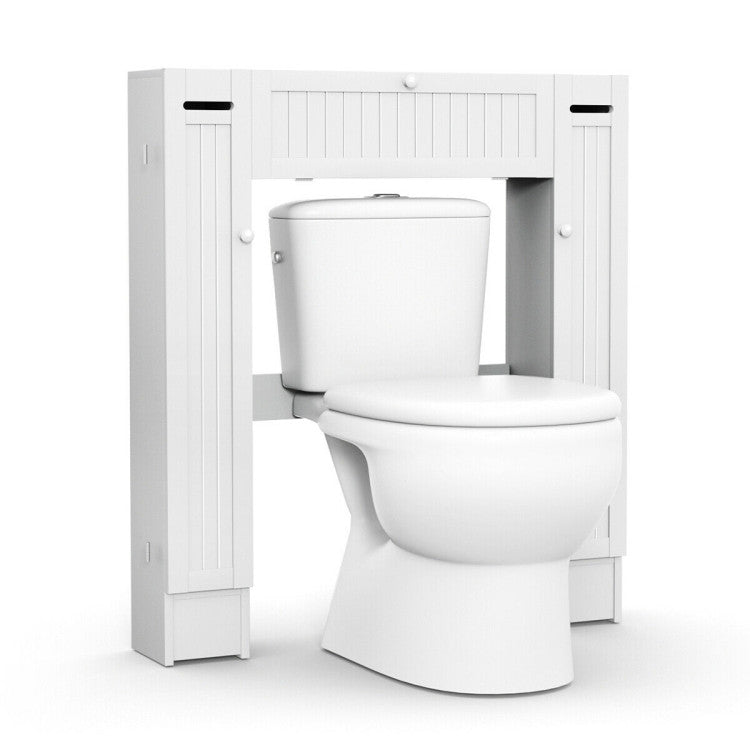 Costway Wooden over the Toilet Storage Cabinet