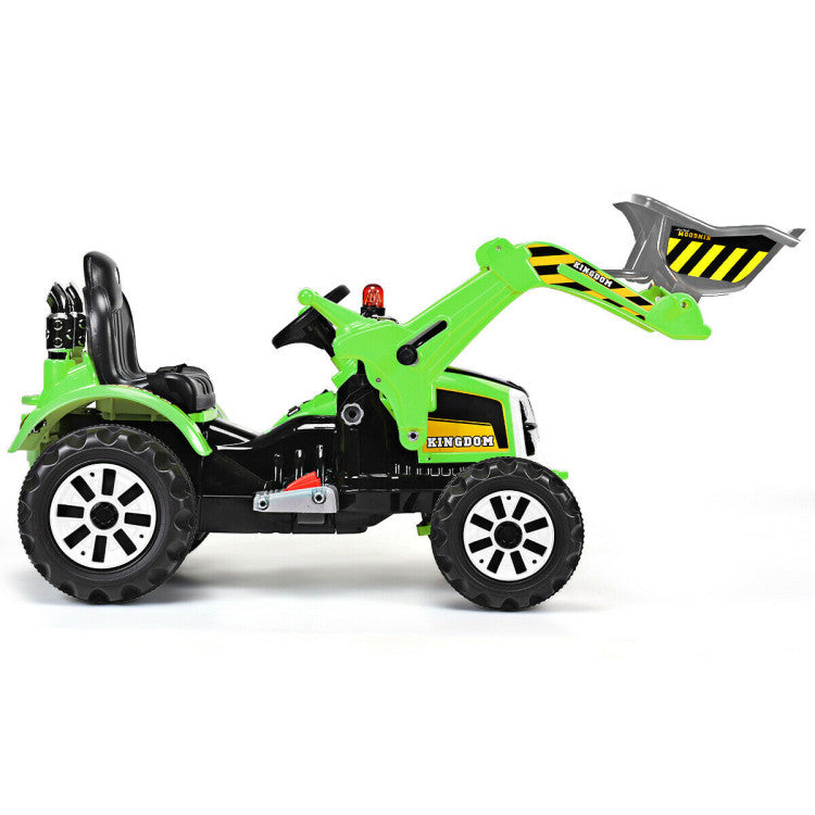 Costway 12V Battery Powered Kids Ride-on Dumper Truck