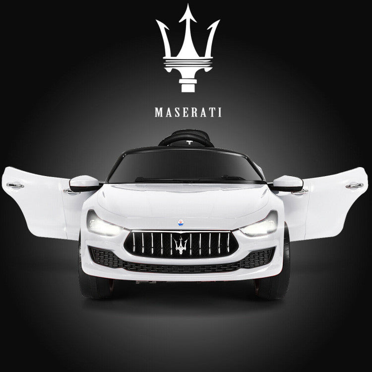 Costway 12 V Remote Control Maserati Licensed Kids Ride on Car