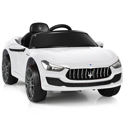 Costway 12 V Remote Control Maserati Licensed Kids Ride on Car