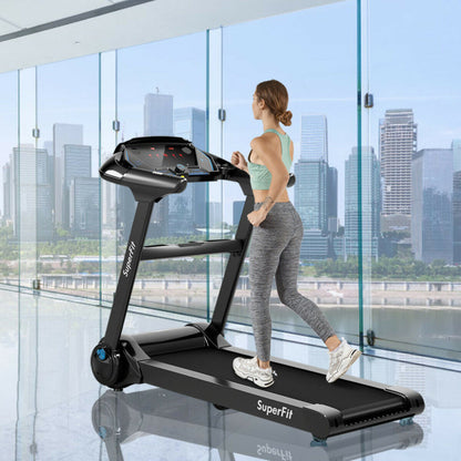 Costway 2.25HP Folding Treadmill with Bluetooth Speaker