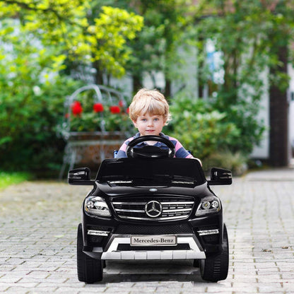 Costway 6V Mercedes Benz Kids Ride on Car with MP3+RC