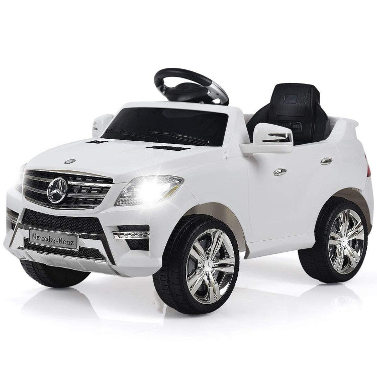 Costway 6V Mercedes Benz Kids Ride on Car with MP3+RC