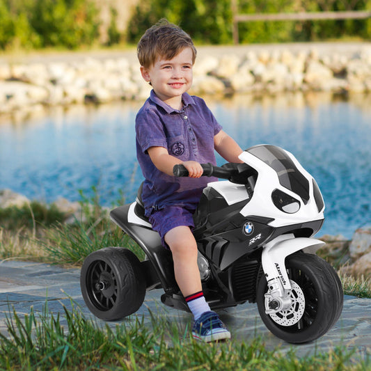 Costway 6V Kids 3 Wheels Riding BMW Licensed Electric Motorcycle