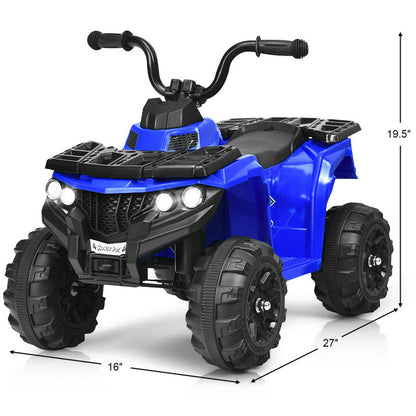 Costway 6V Battery Powered Kids Electric Ride on ATV